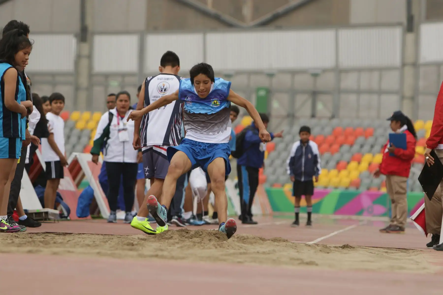Competencias de Para Atletismo de los JDEN en Estadio de Lima 2019. Foto: ANDINA/MINEDU