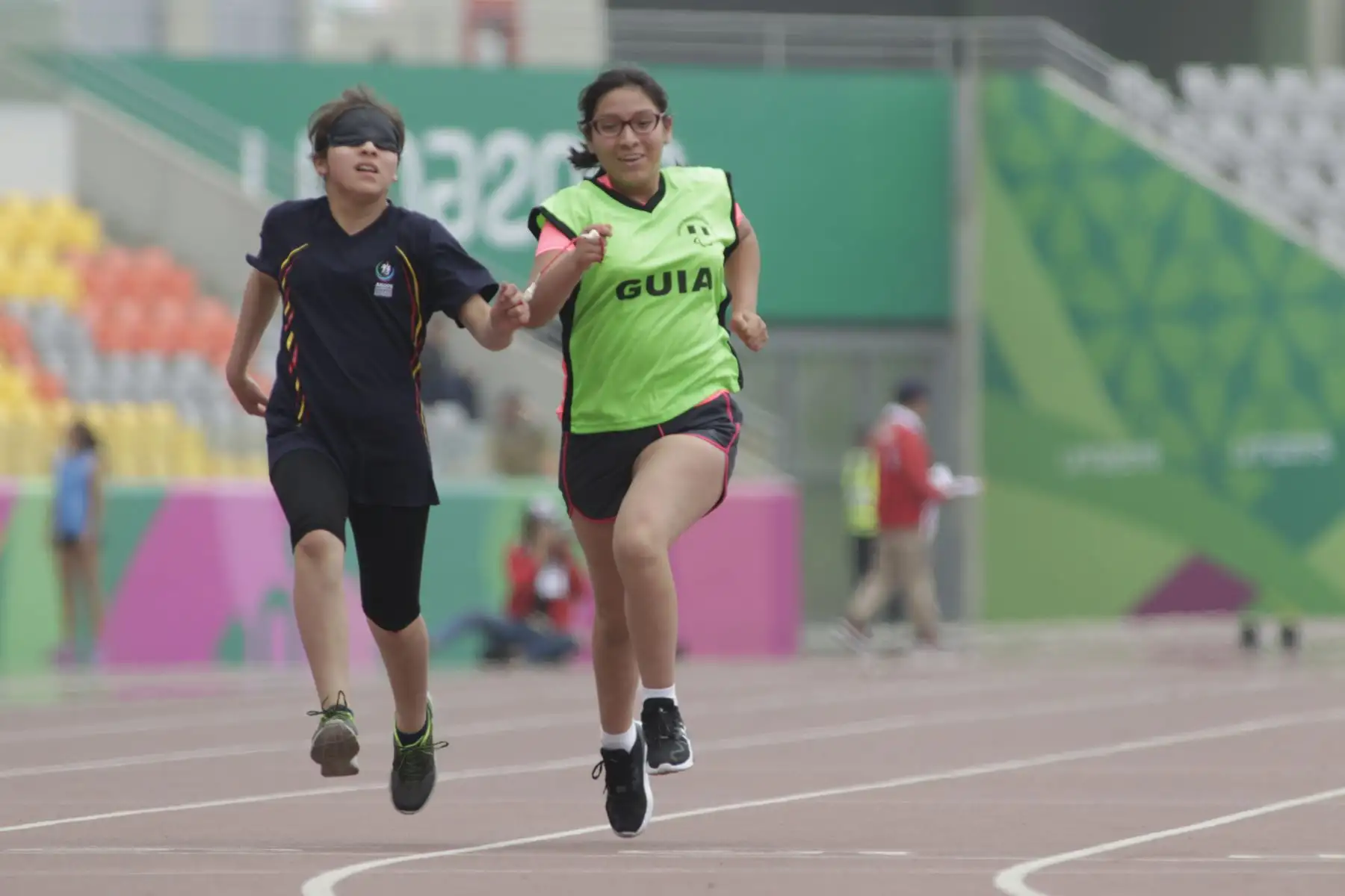 Competencias de Para Atletismo de los JDEN en Estadio de Lima 2019. Foto: ANDINA/MINEDU