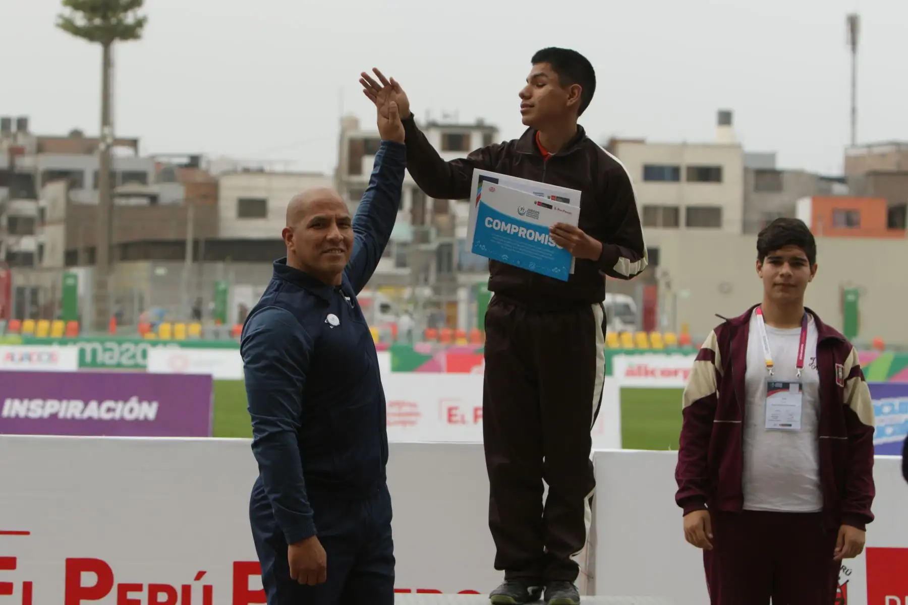 Competencias de Para Atletismo de los JDEN en Estadio de Lima 2019. Foto: ANDINA/MINEDU