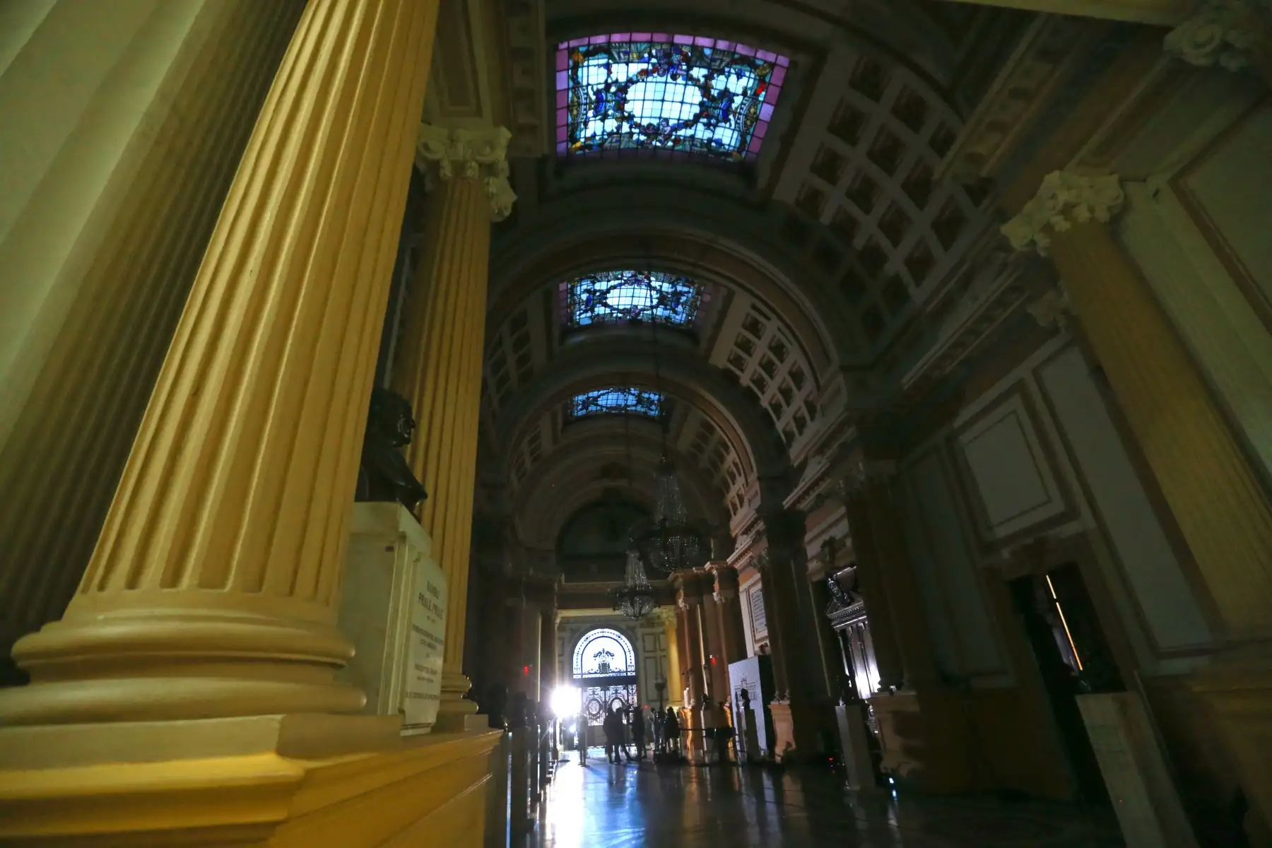 Interiores del Congreso de la República tras su disolución. Foto: ANDINA/ Jhony Laurente