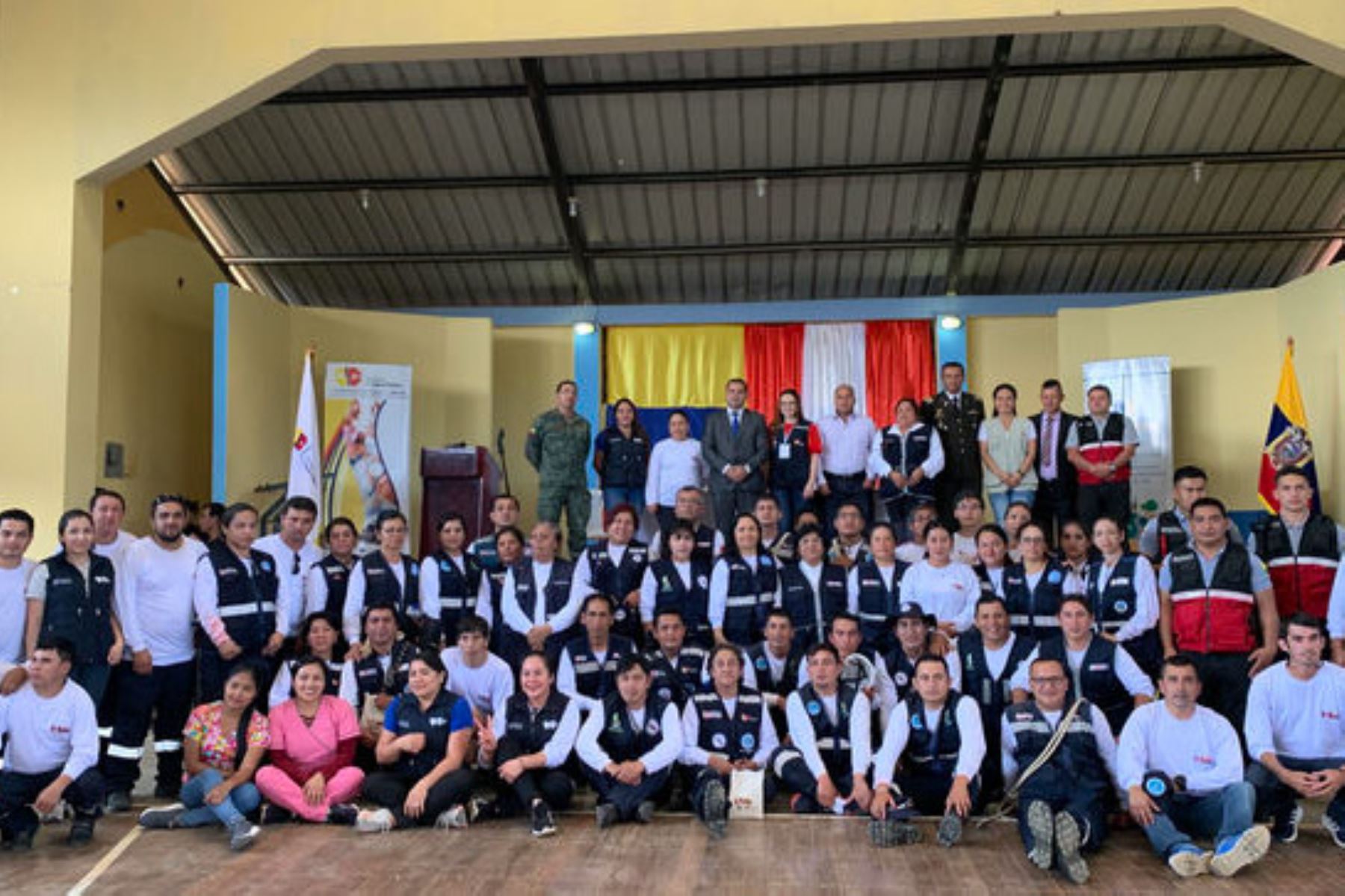 Los ministerios de Salud de ambos países participaron en el V Simulacro Binacional Corredor Perú-Ecuador.