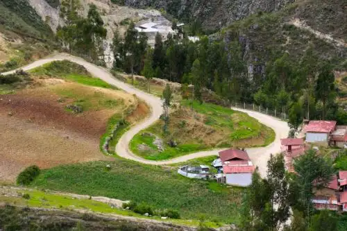 Carretera San Marcos-Cajabamba. Foto: Cortesía.