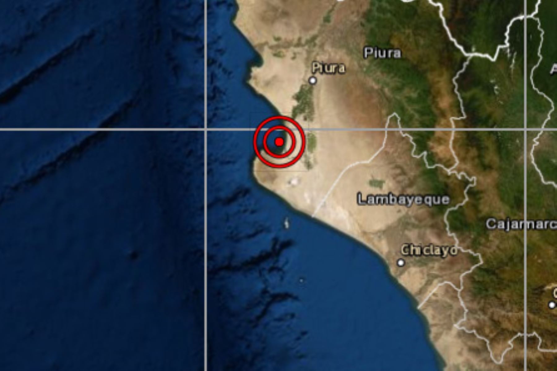 A las 16:42 horas de hoy se registró un movimiento sísmico de magnitud 4 en la provincia de Sechura, región Piura, reportó el IGP.