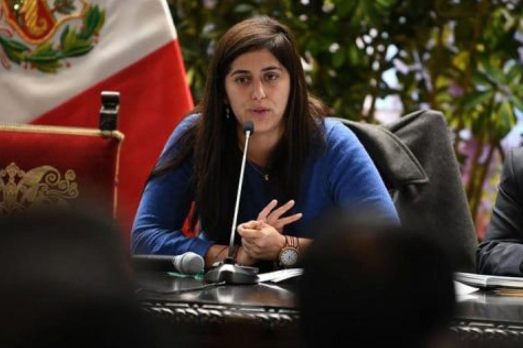Ministra de Economía y Finanzas, María Antonieta Alva.Foto:  ANDINA.
