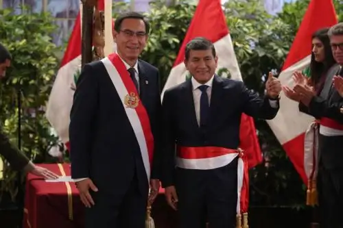 Carlos Moran jura como ministro del Interior