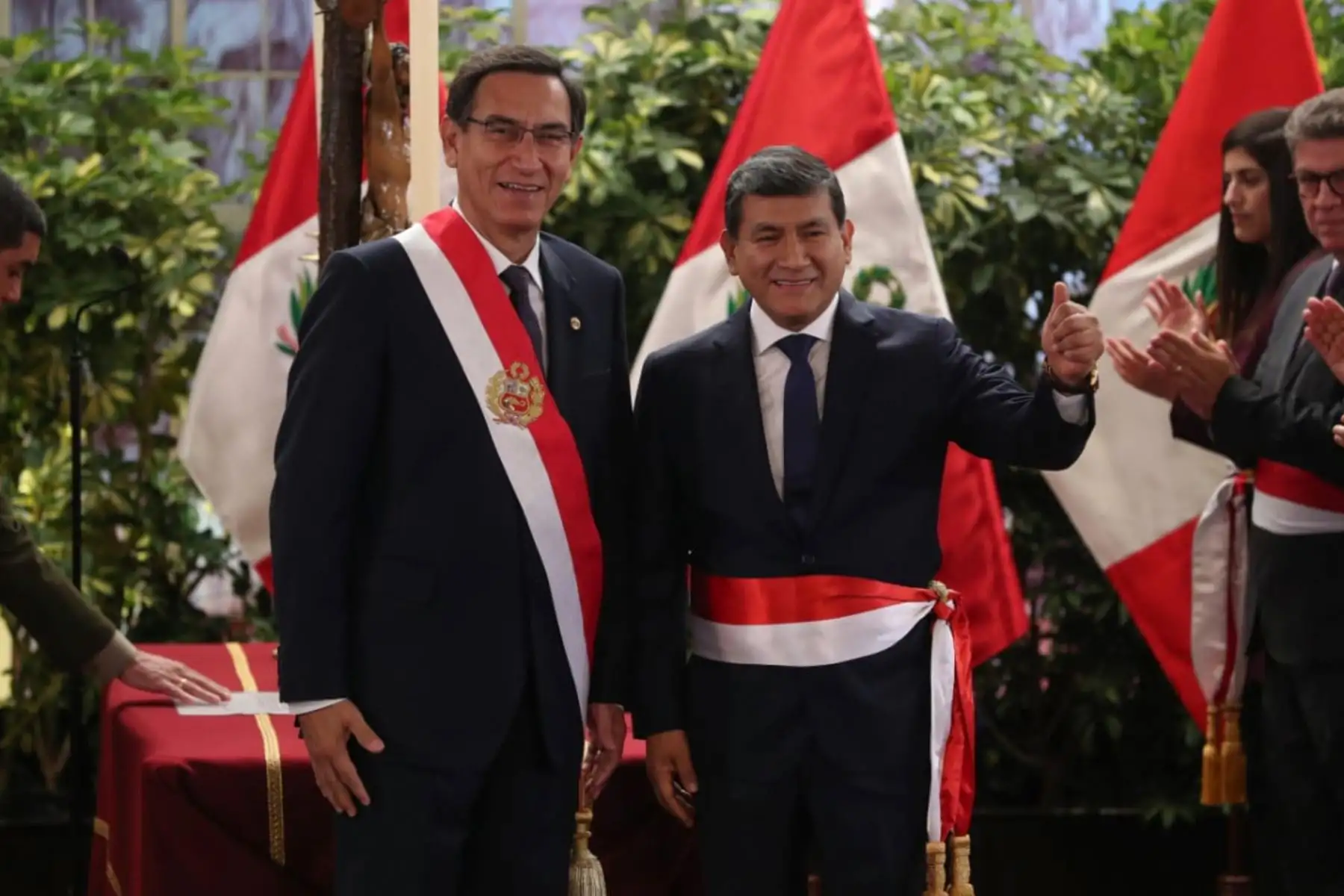 Carlos Moran jura como ministro del Interior