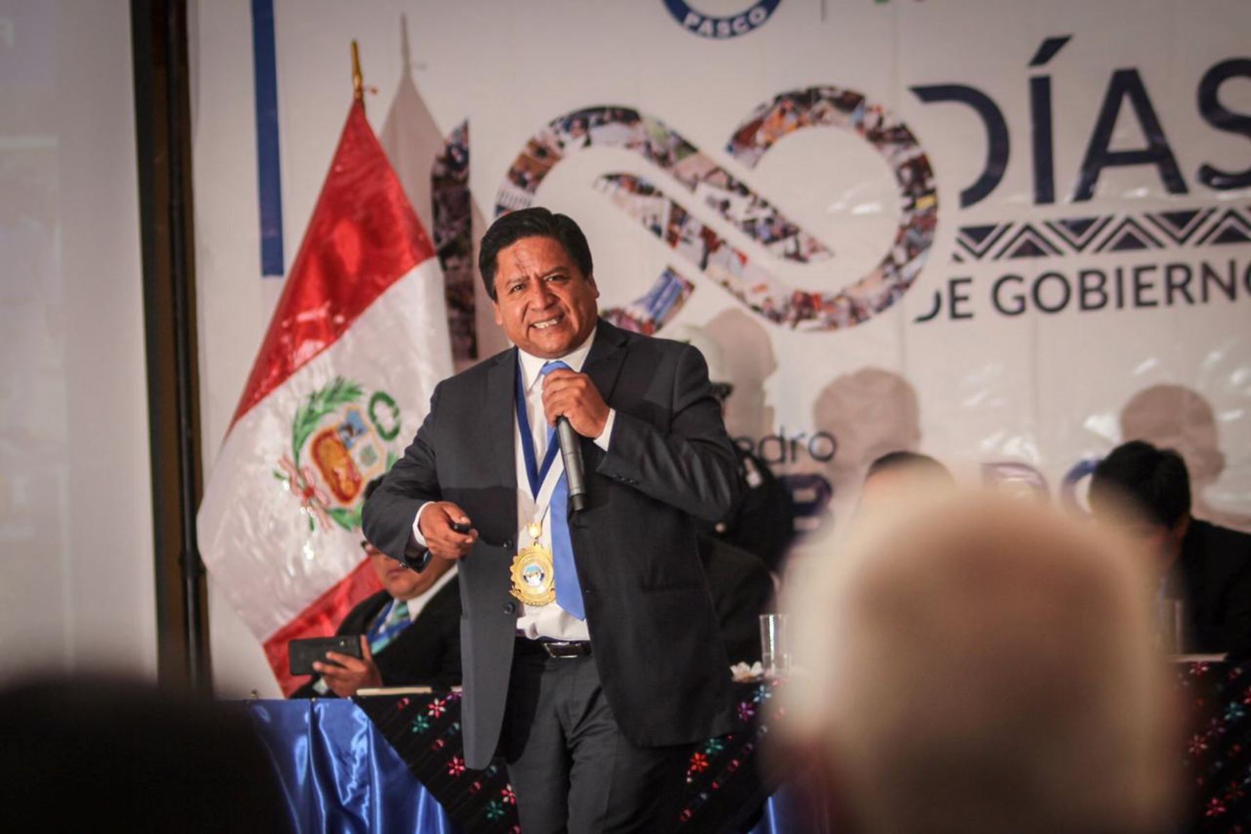 El gobernador regional de Pasco, Pedro Ubaldo,expresó respaldo a nuevo Gabinete Ministerial.