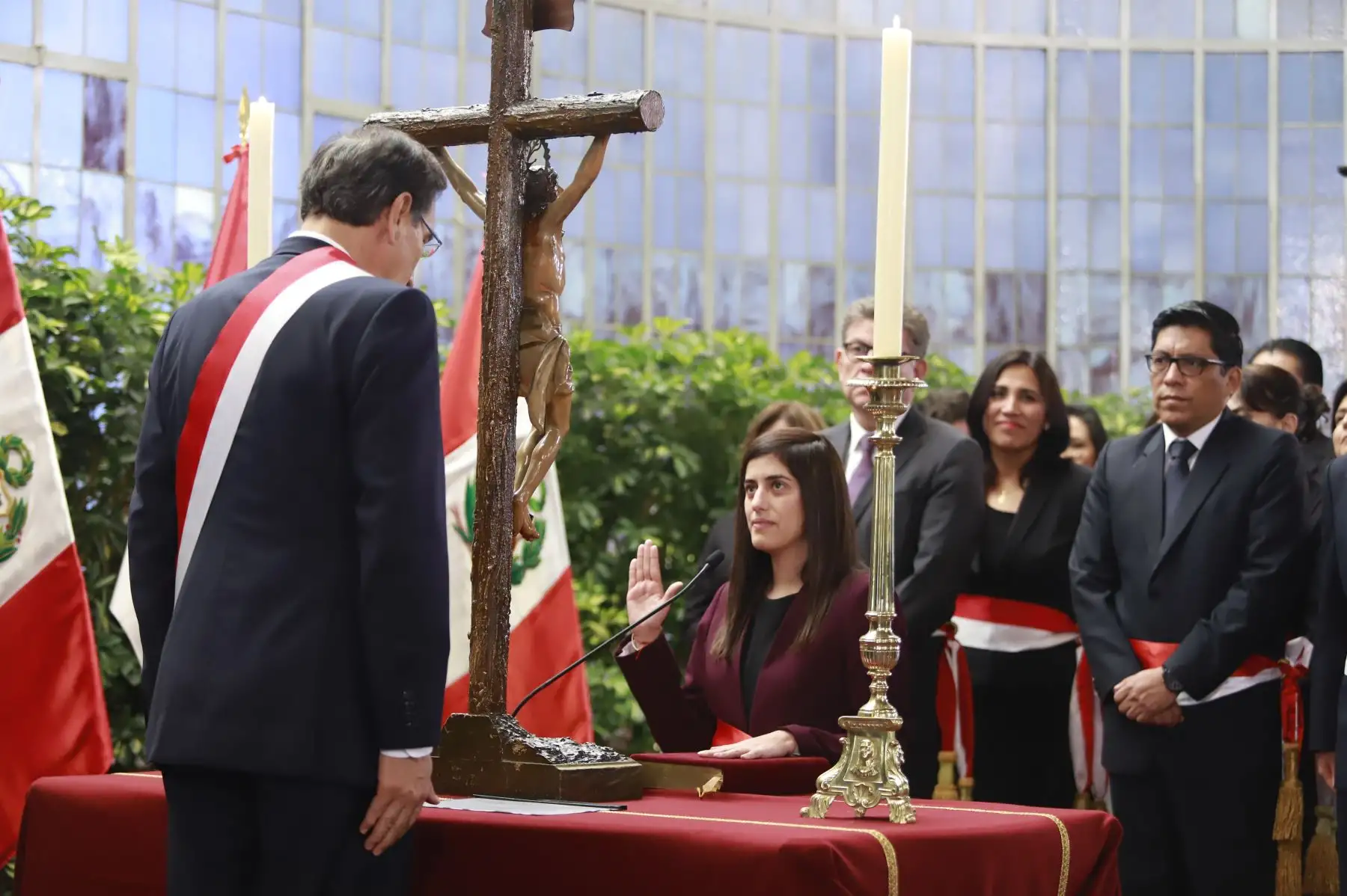 María Antonieta Alva como ministra de Economía y Finanzas