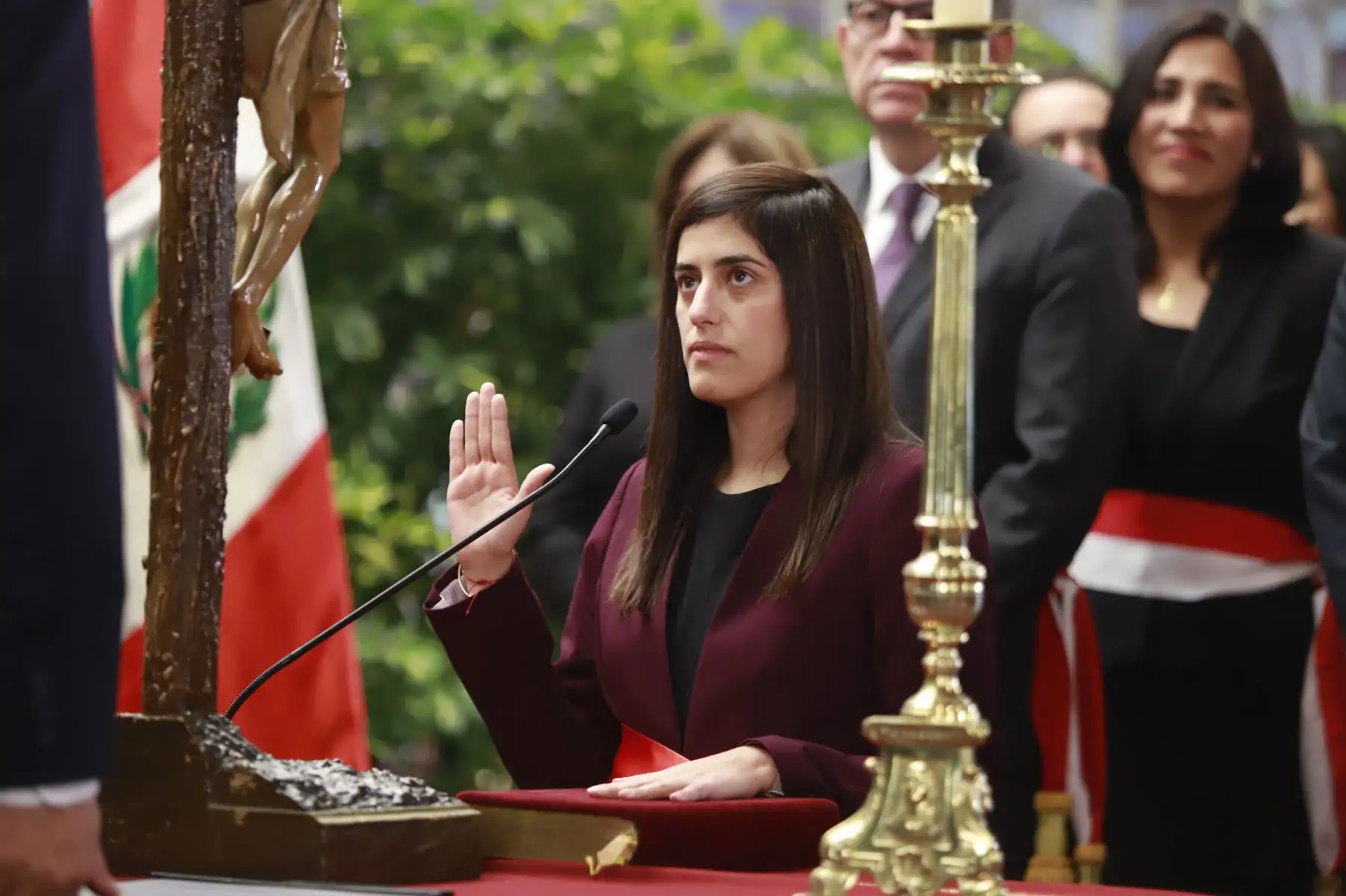María Antonieta Alva como ministra de Economía y Finanzas
