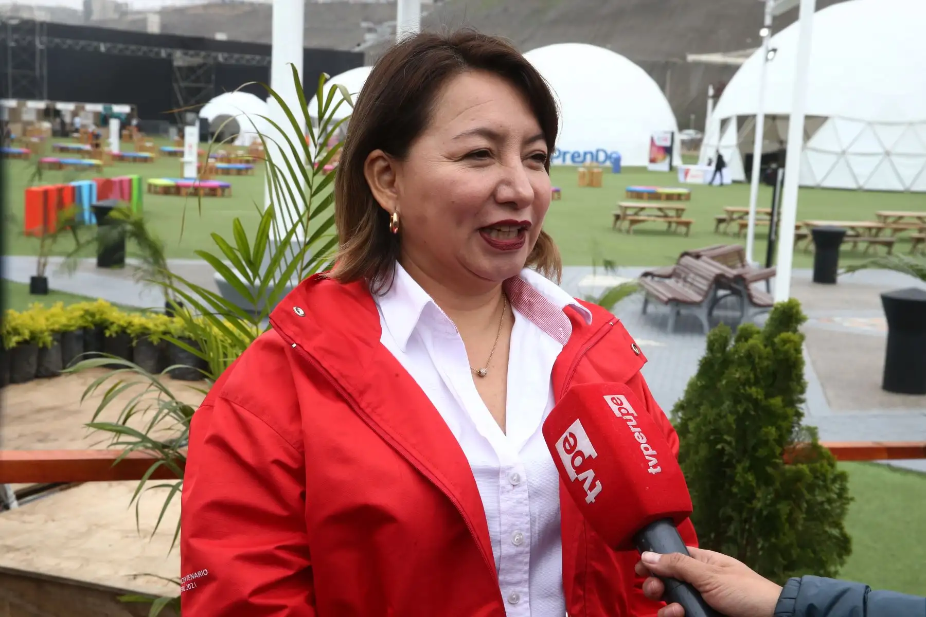 Ministra de la Producción, Rocío Barrios. ANDINA/Vidal Tarqui