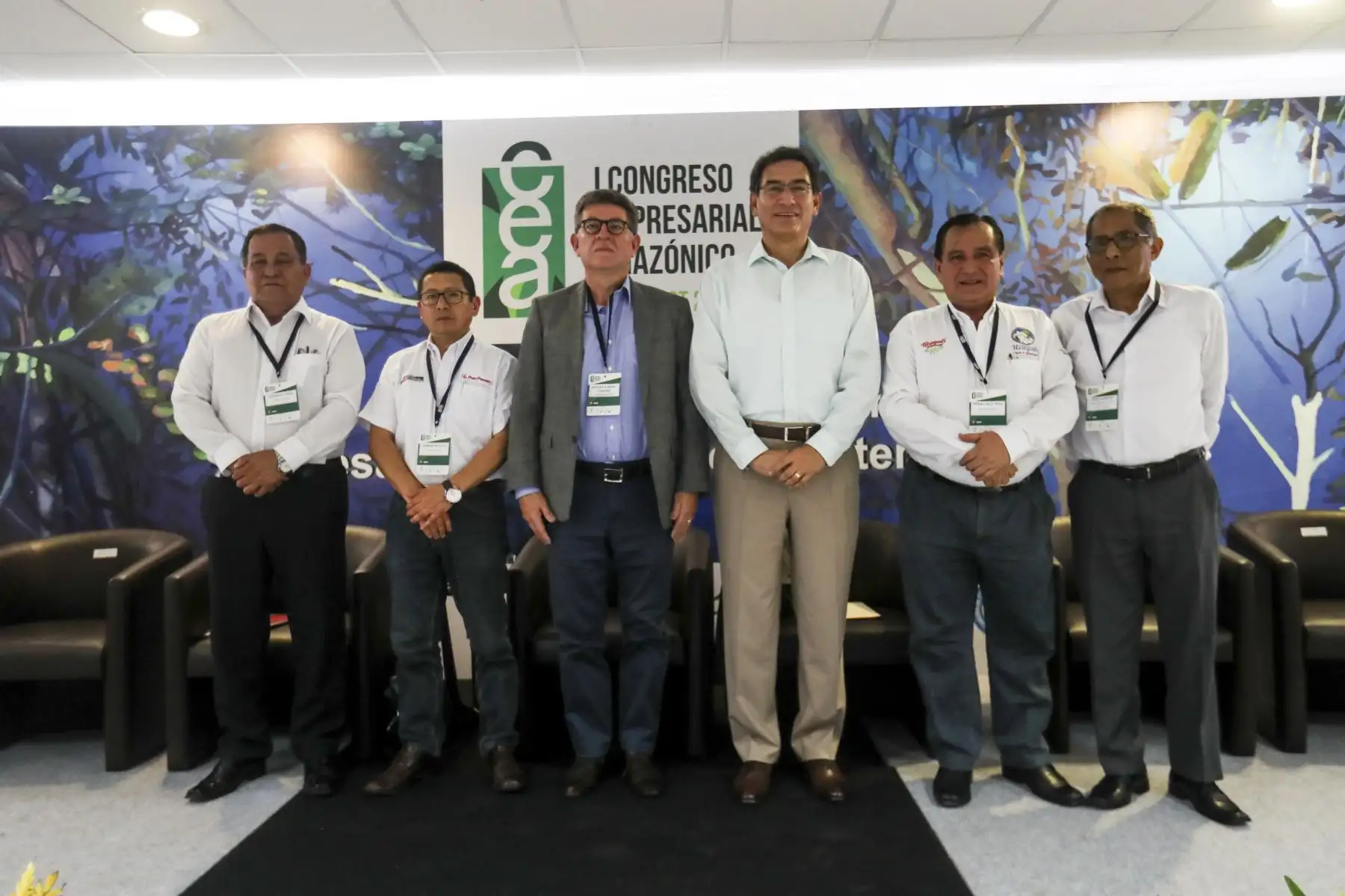Presidente de la República, Martín Vizcarra participa en el “Primer Congreso Empresarial Amazónico 2019” Foto: ANDINA/ Prensa Presidencia
