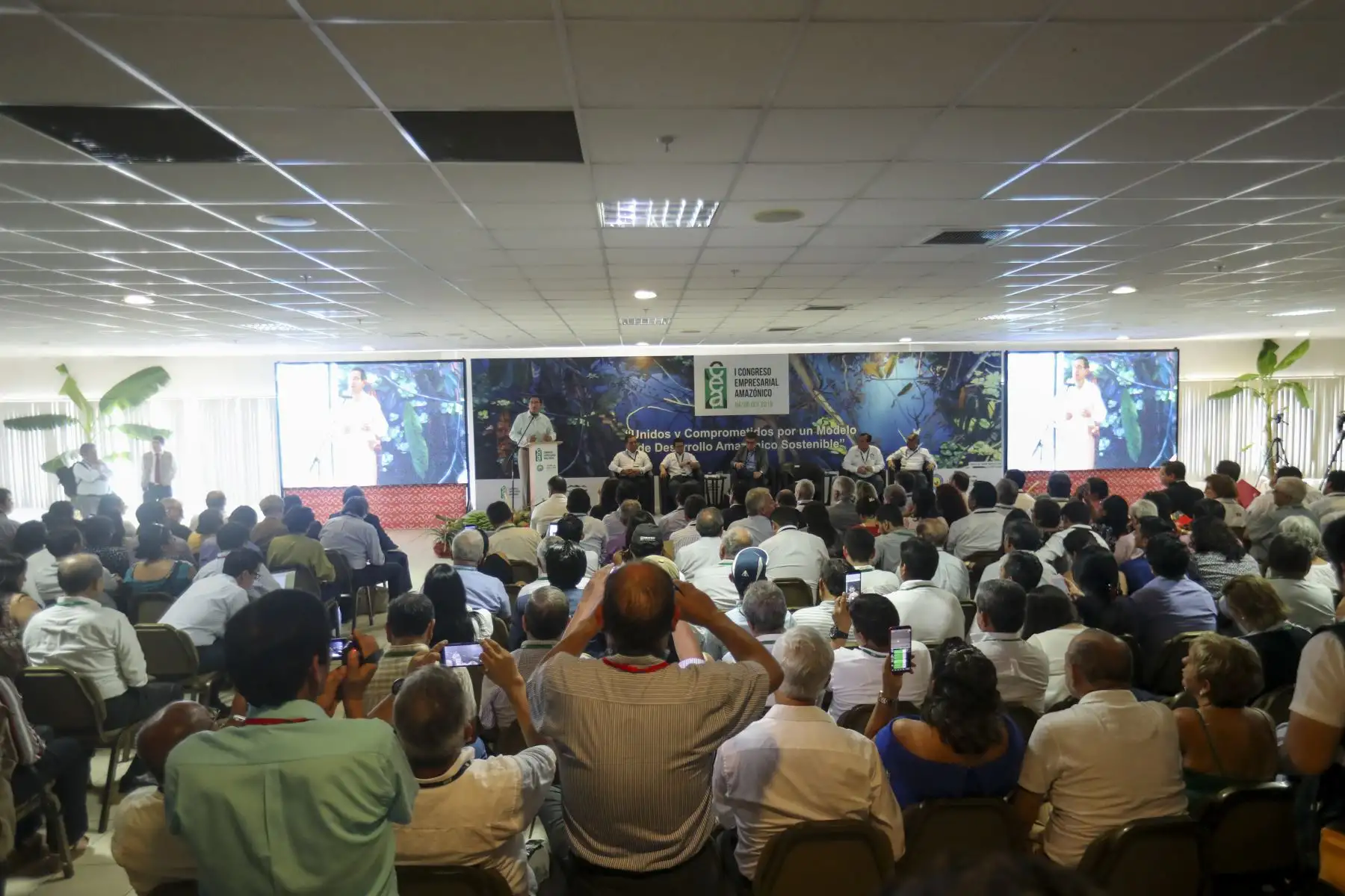 Presidente de la República, Martín Vizcarra participa en el “Primer Congreso Empresarial Amazónico 2019” Foto: ANDINA/ Prensa Presidencia