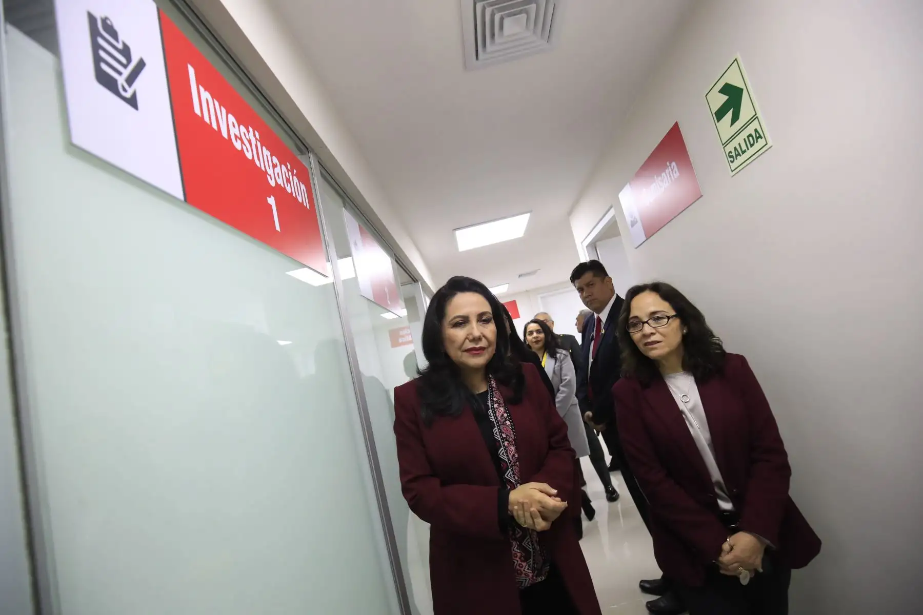Ministra de la Mujer y Poblaciones Vulnerables, Gloria Montenegro, inauguró el nuevo local del Centro Emergencia Mujer (CEM) Lima Sede Central

Foto: Andina/Juan Carlos Guzmán Negrini