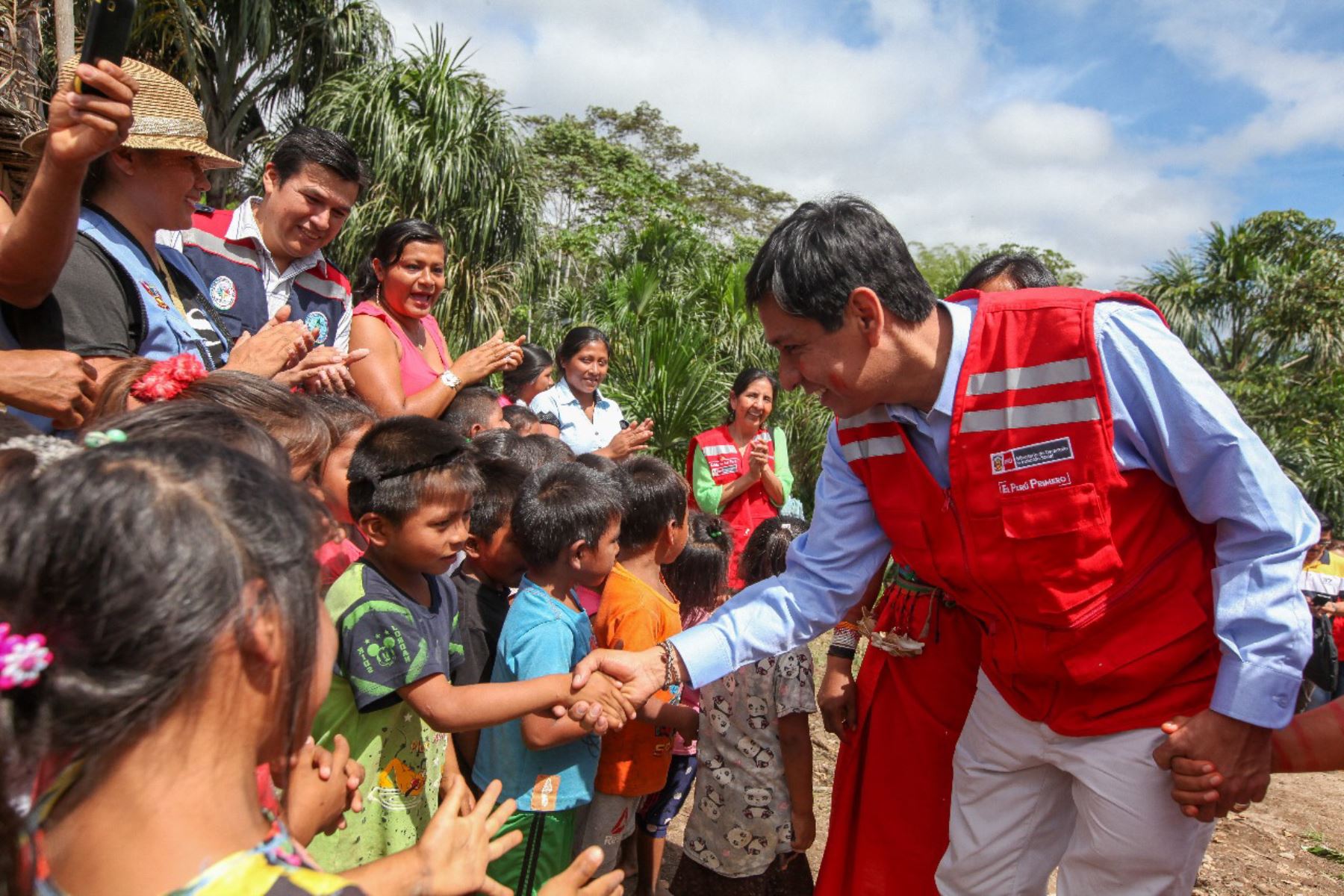 Ministro de Desarrollo e Inclusión Social, Jorge Meléndez, cumplió visita de trabajo en la región Amazonas.