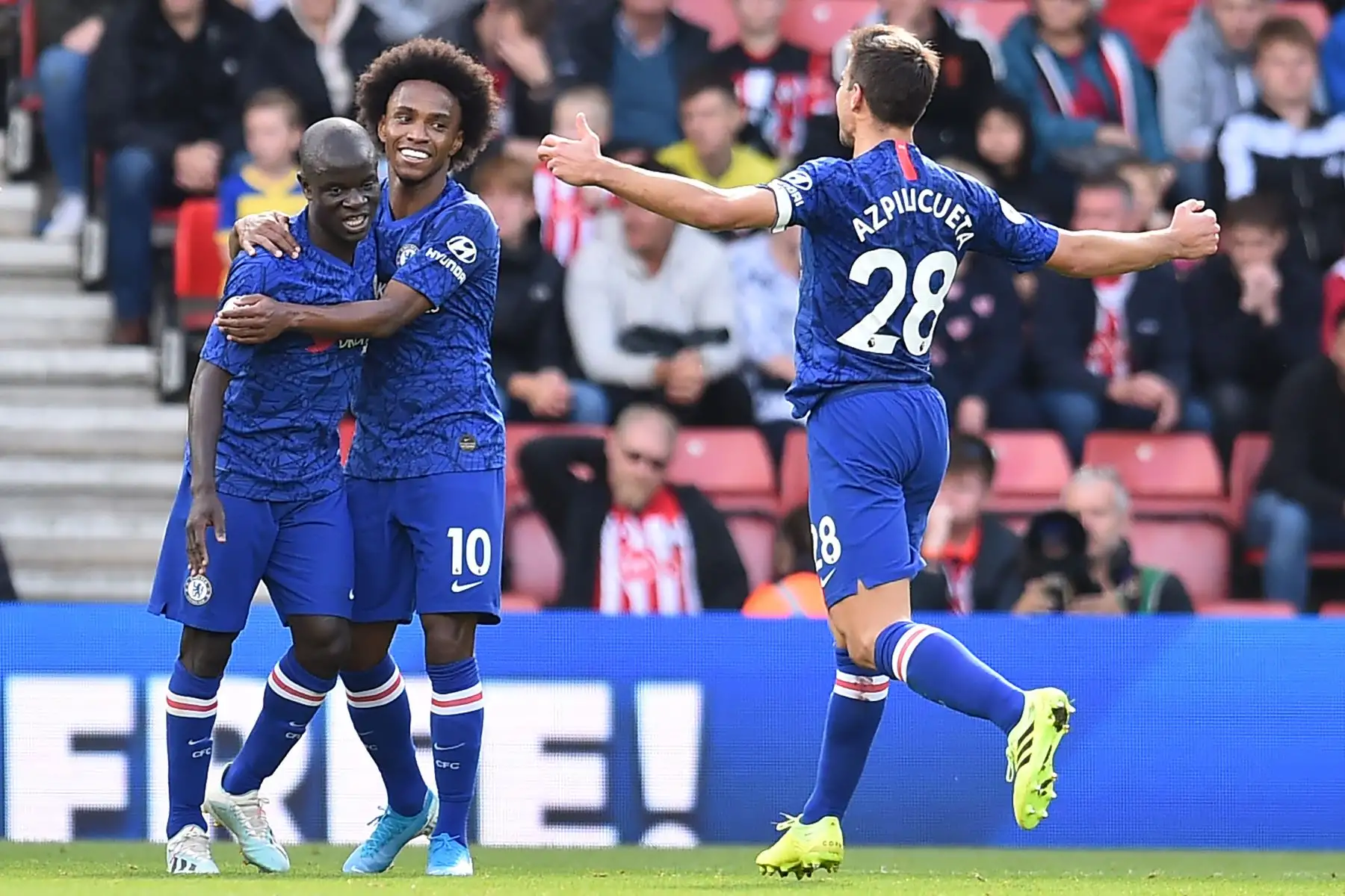 El mediocampista francés del Chelsea N