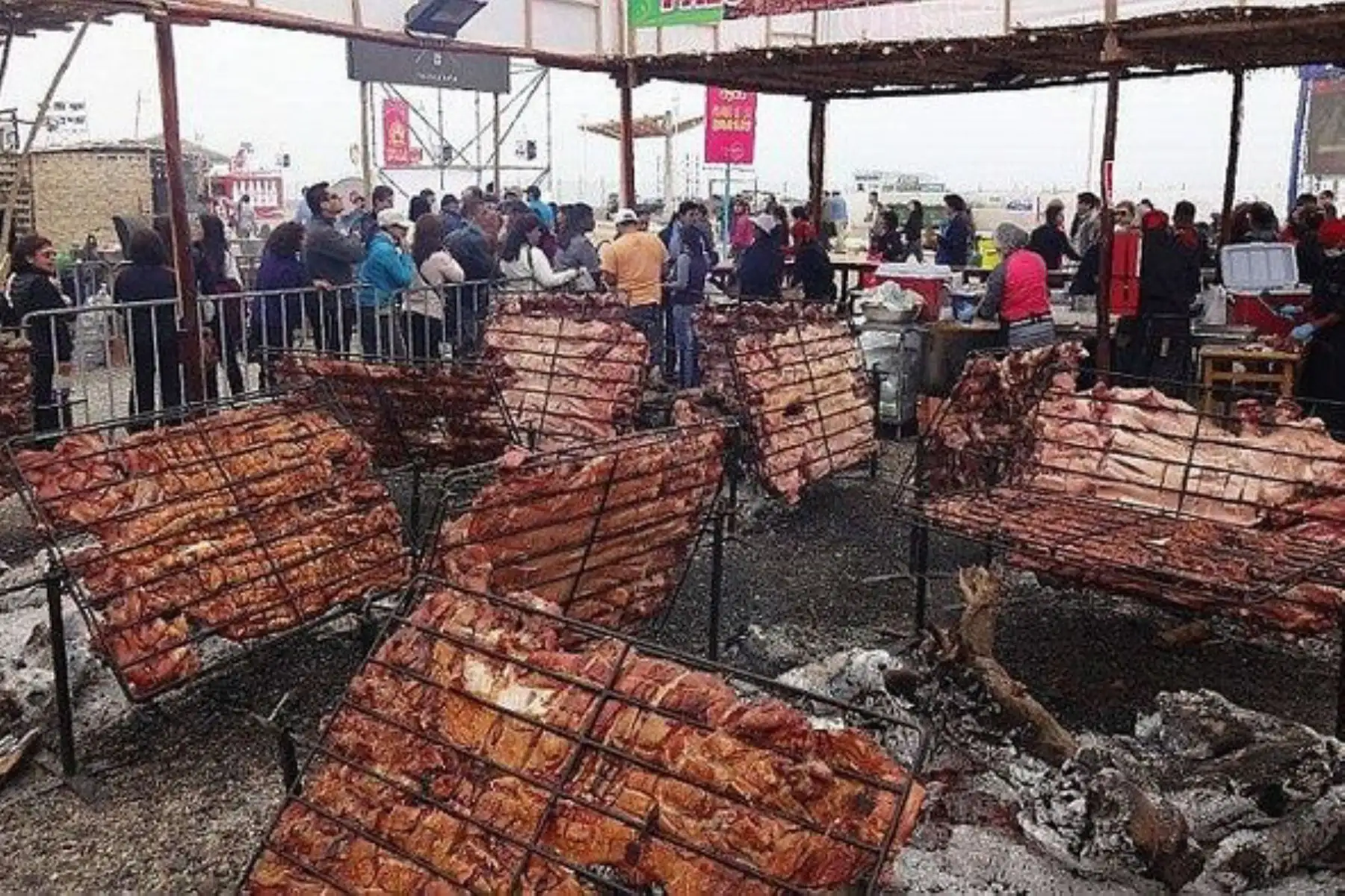 Festival del chancho al palo de Huaral registró 67,000 visitantes y batió récord de asistencia.Foto:  ANDINA/Difusión