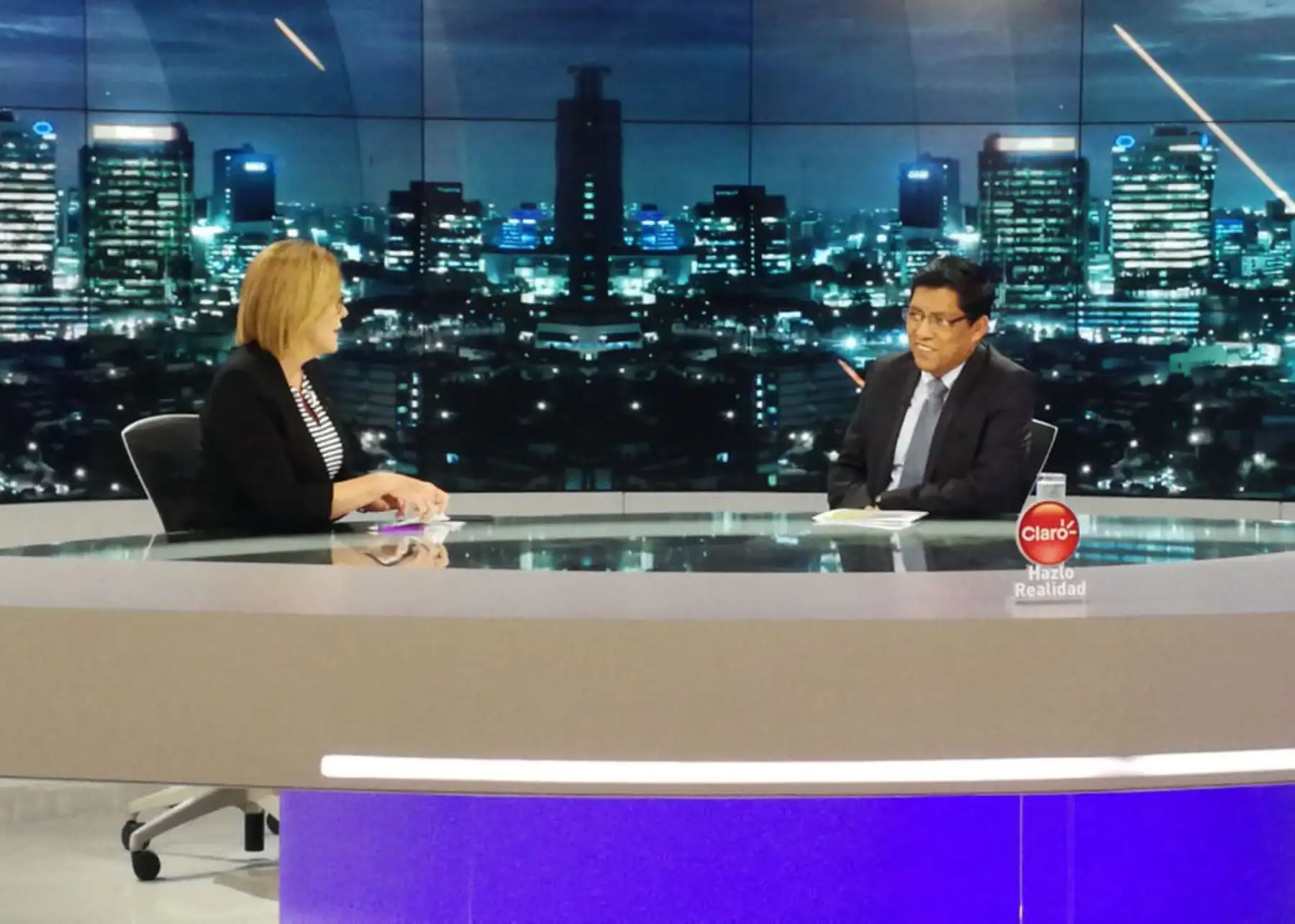 Presidente del Consejo de Ministros, Vicente Zeballos, en entrevista con programa Punto Final.