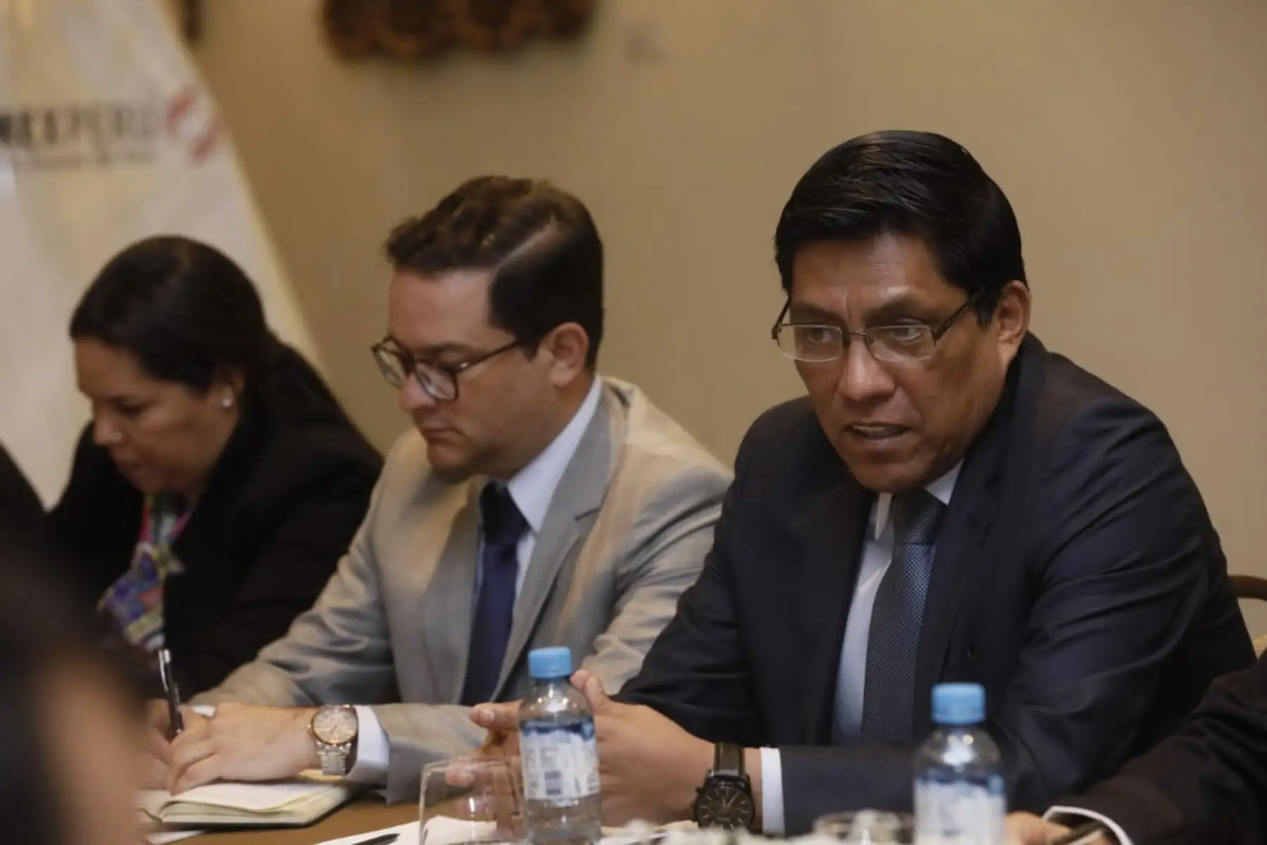 Sesión Privada del Consejo Directivo de COMEX PERU. En el Hotel Country Club.Foto:ANDINA/PCM