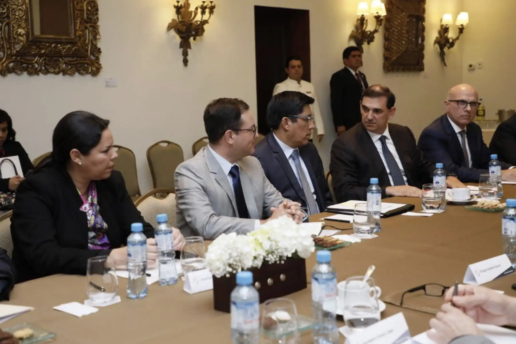Sesión Privada del Consejo Directivo de COMEX PERU. En el Hotel Country Club.Foto:ANDINA/PCM