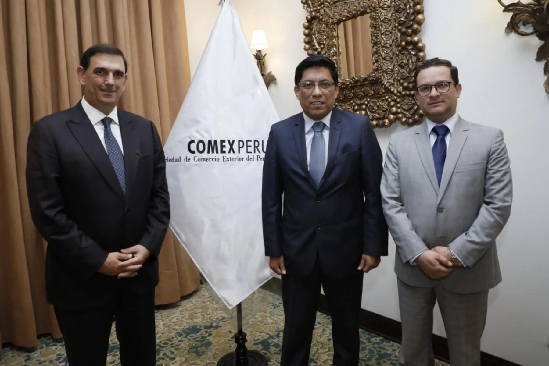 Sesión Privada del Consejo Directivo de COMEX PERU. En el Hotel Country Club.Foto:ANDINA/PCM