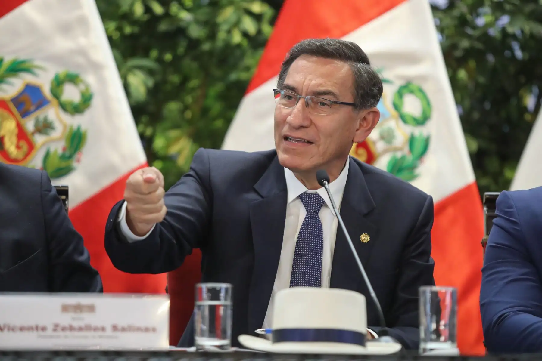 Encuentro entre el Gobierno Nacional y los Alcaldes de la Asociación de Municipalidades del Perú (AMPE). Foto: ANDINA/Prensa Presidencia