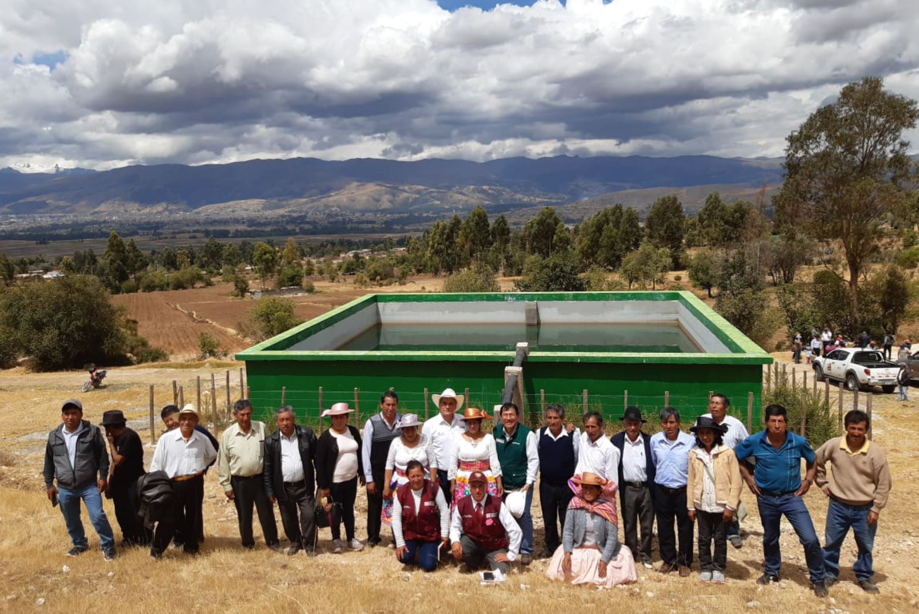Familias campesinas de la provincia de Chupaca, región Junín, mejorarán productividad con moderna infraestructura de riego.