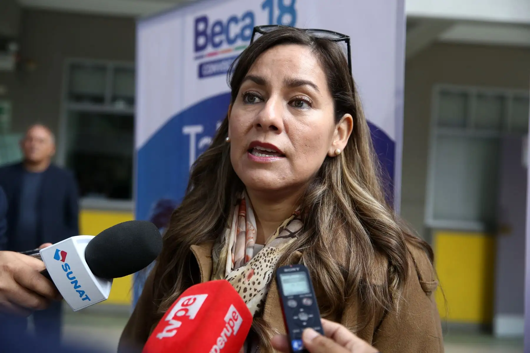 Jefa de la Sunat, Claudia Suárez. ANDINA/Vidal Tarqui