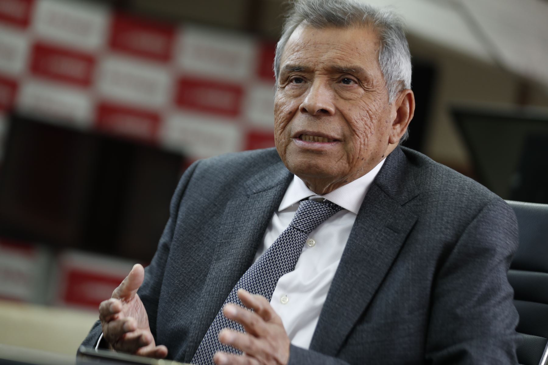 Presidente de la Sociedad Nacional de Industrias, Ricardo Márquez. ANDINA/Carlos Lezama
