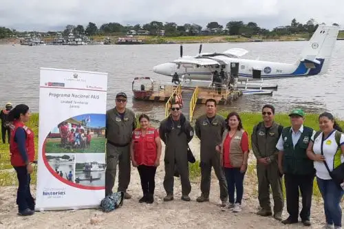 Alrededor de 500 familias de comunidades asentadas en la cuenca del río Putumayo (Loreto) y en zona de frontera con Colombia se beneficiarán con campaña del Programa Nacional PAIS.
