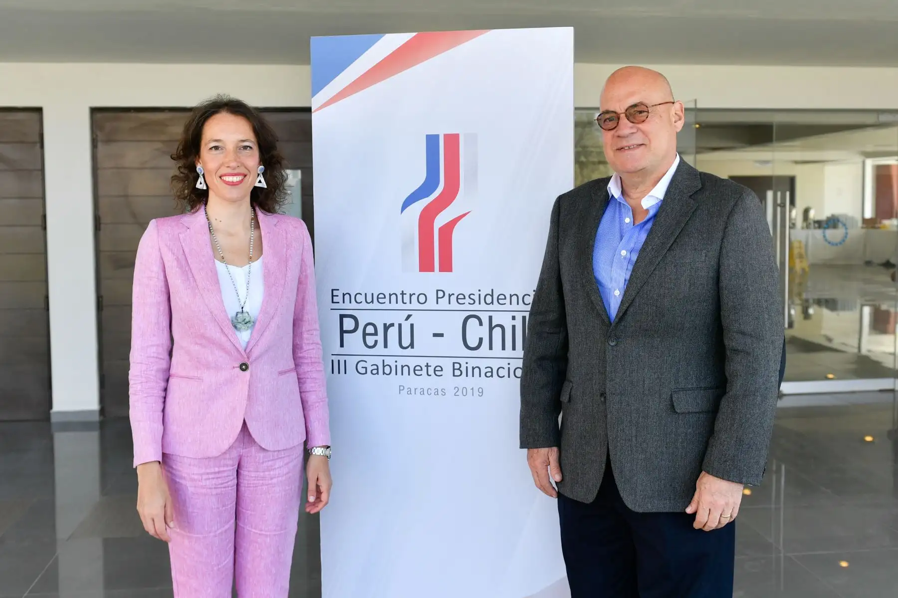 Vicecanciller Jaime Pomareda sostuvo reunión de trabajo con su par de Chile  Carolina Valdivia en el marco de la preparacion del   Encuentro Presidencial y III gabinete Binacional Perú -Chile, en Paracas. Foto: ANDINA/MRE