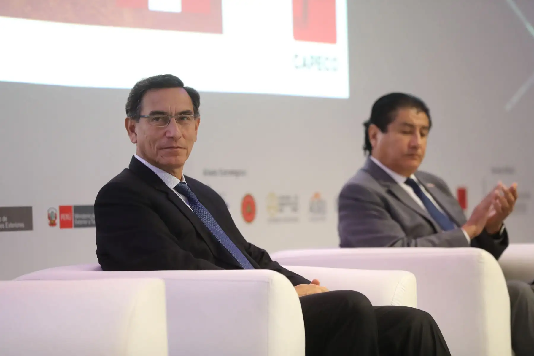Presidente de la República,Martín Vizcarra clausuró Foro: “El desafío de construir el Perú del Bicentenario”Foto: ANDINA/Prensa Presidencia