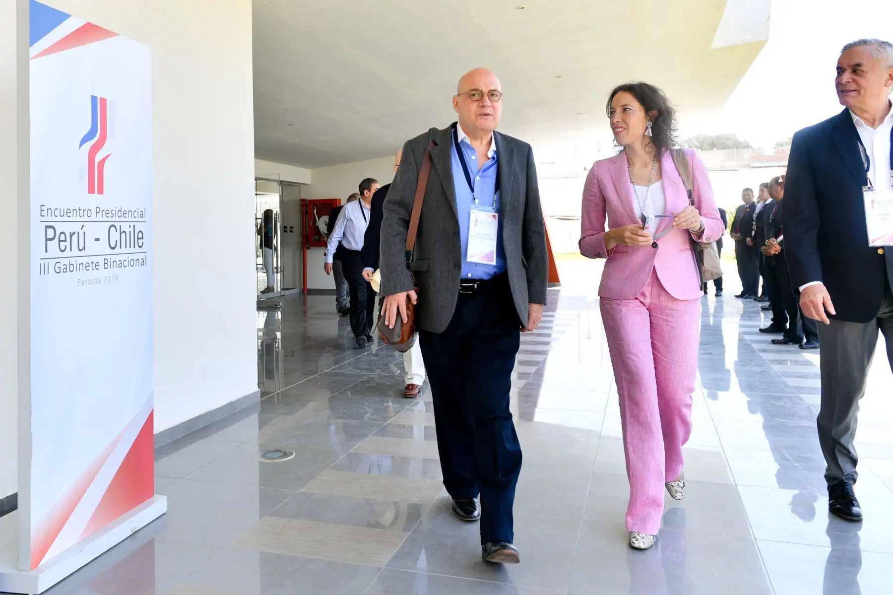 Vicecanciller Jaime Pomareda sostuvo reunión de trabajo con su par de Chile  Carolina Valdivia en el marco de la preparación del   Encuentro Presidencial y III gabinete Binacional Perú -Chile, en Paracas. Foto: ANDINA/MRE