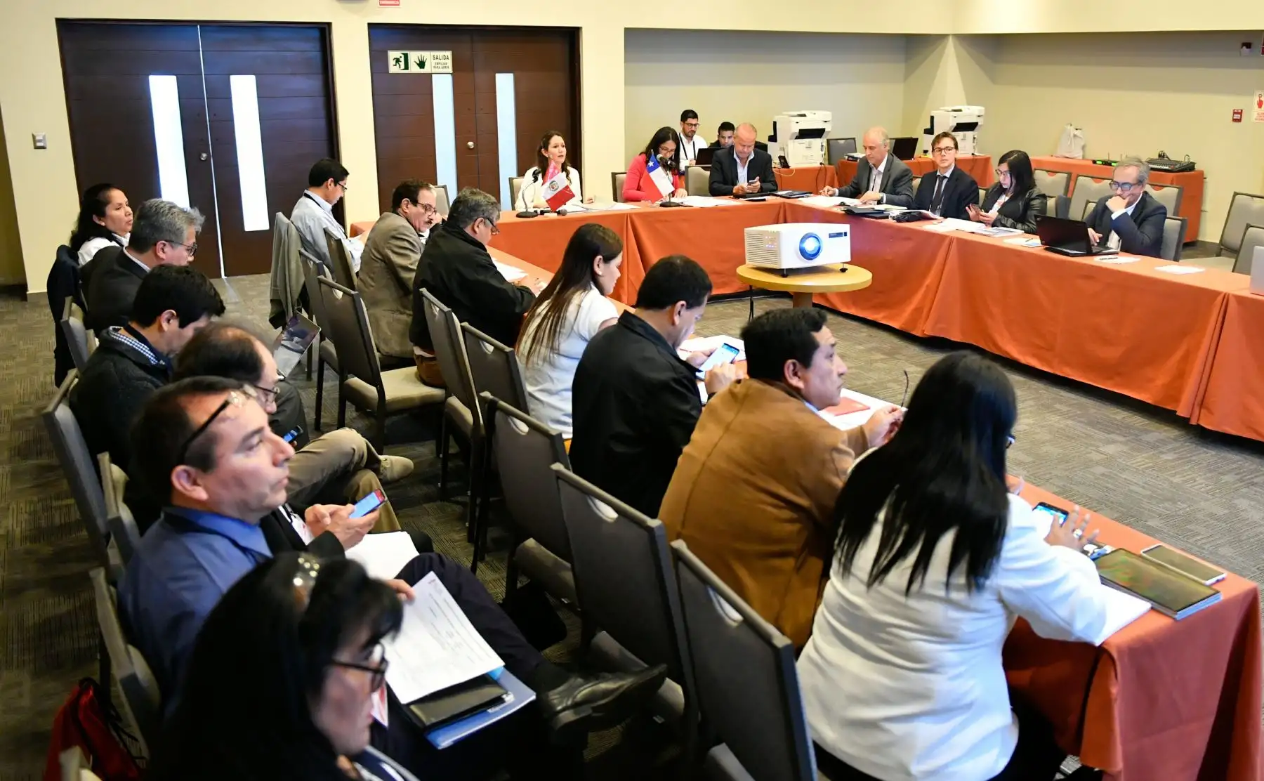 Concluyen las reuniones de los ejes temáticos, lideradas por los vicecancilleres, previas al Encuentro Presidencial y III Gabinete Binacional que se realiza en Paracas.Foto:ANDINA/MRE