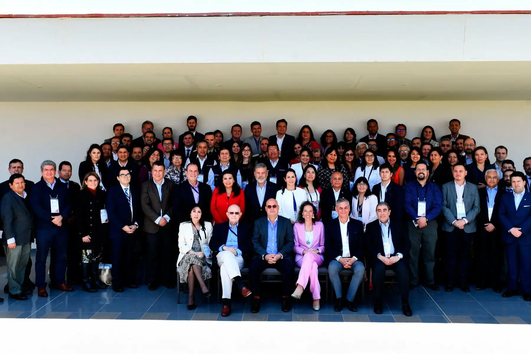 Fotografia de los funcionrios que concluyen las reuniones de los ejes temáticos, lideradas por los vicecancilleres, previas al Encuentro Presidencial y III Gabinete Binacional que se realiza en Paracas.Foto:ANDINA/MRE