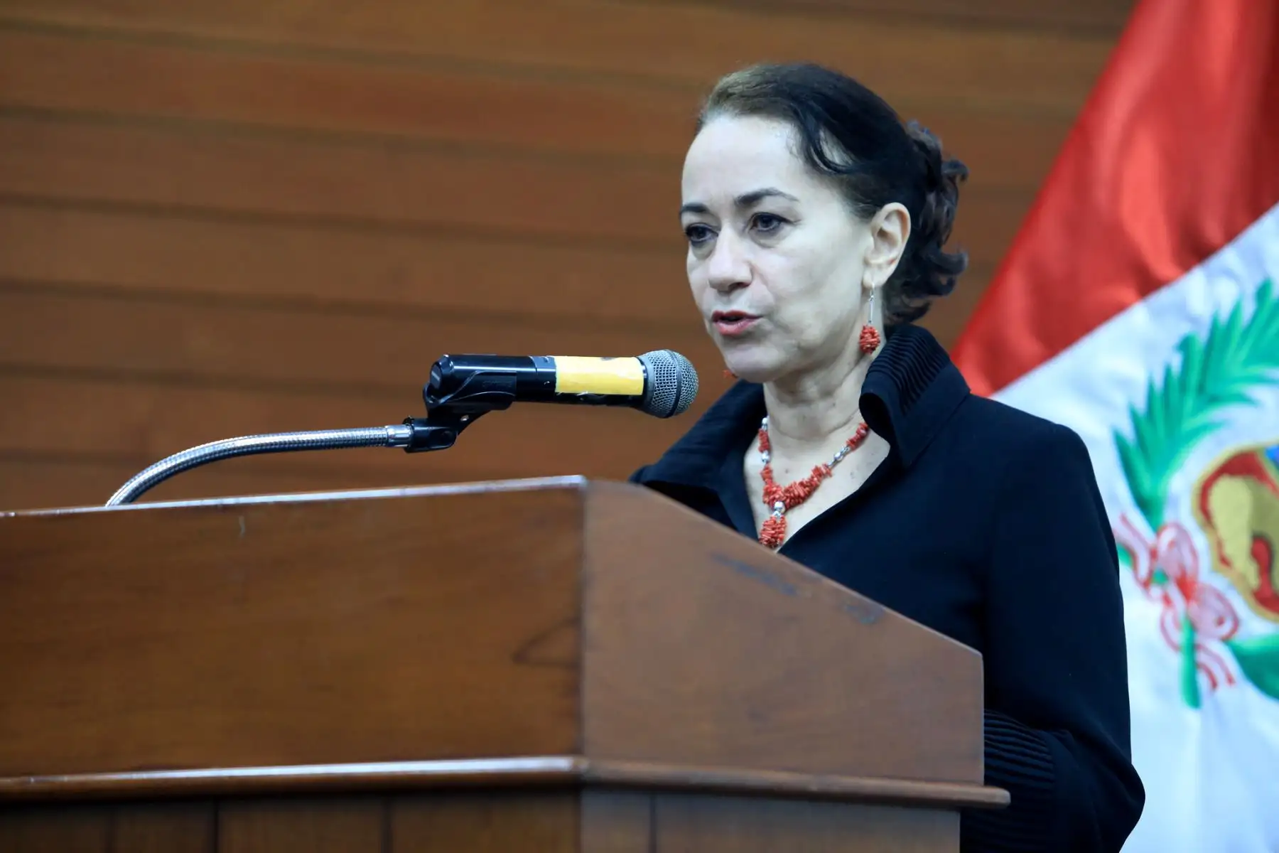 Ministra de Justicia y Derechos Humanos, Ana Revilla.
