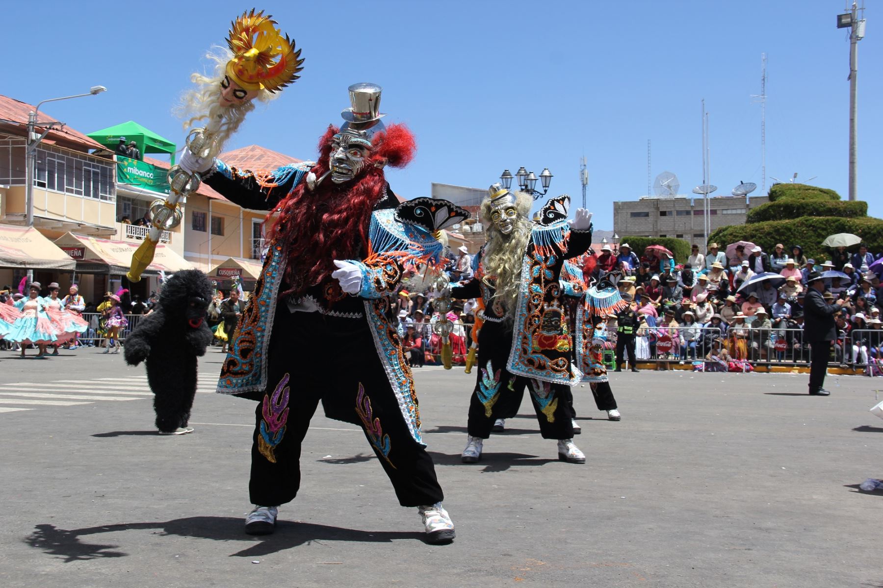 Así celebró Yunguyo, en Puno, la tradicional festividad de San Francisco de Borja. ANDINA