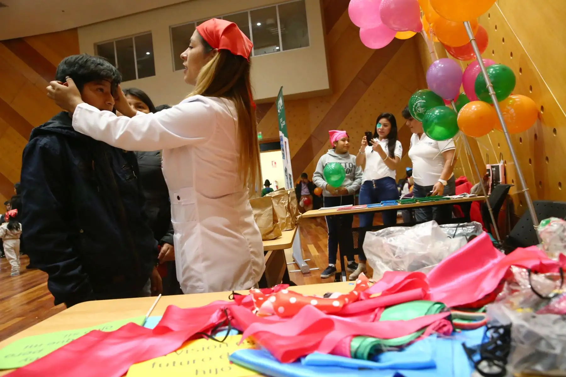 Instituto de Salud del Niño San Borja realiza campaña oftalmológica. Foto: ANDINA/Melina Mejía