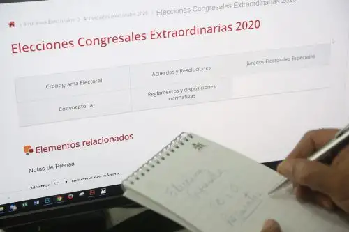 Jurado Nacional de Elecciones.