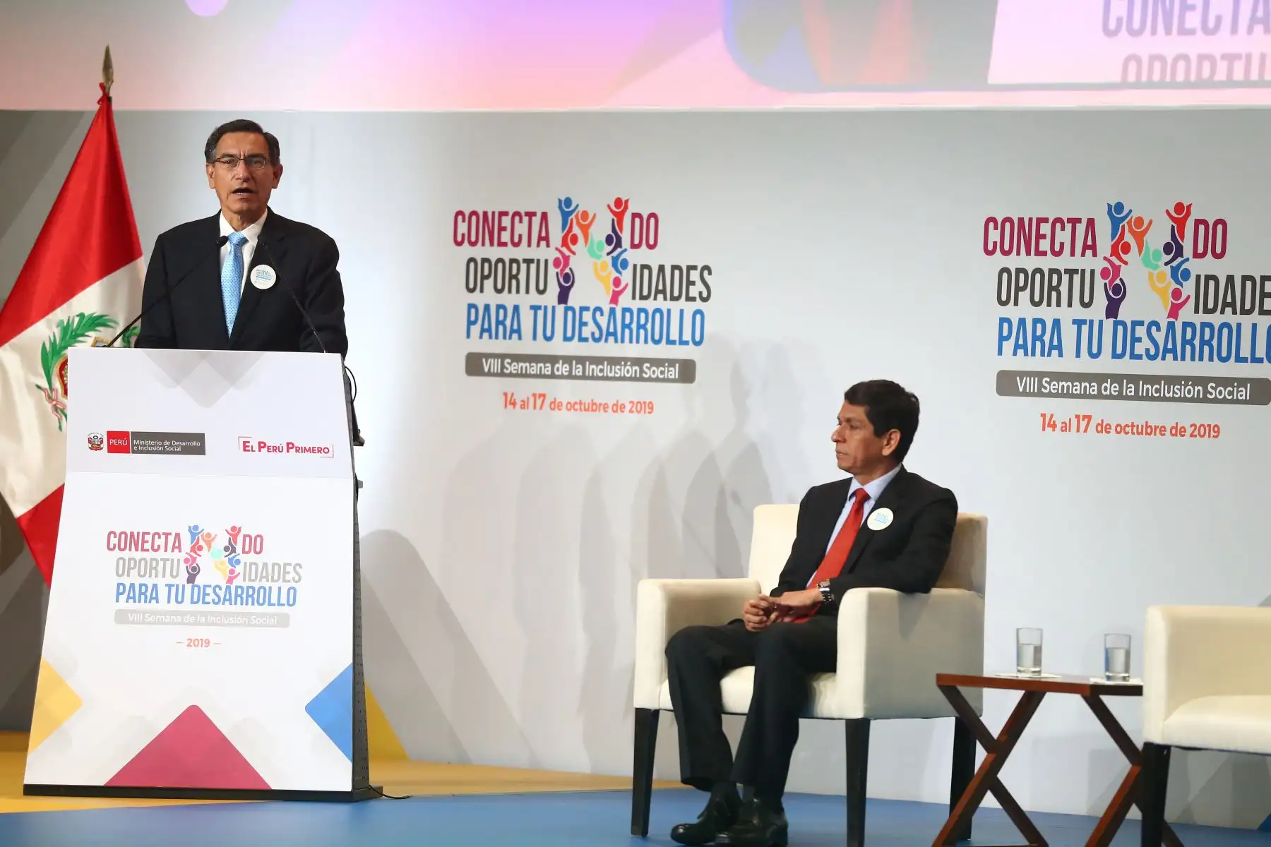 Presidente Vizcarra participa en Semana de la Inclusión Social. Foto: ANDINA/ Melina Mejía