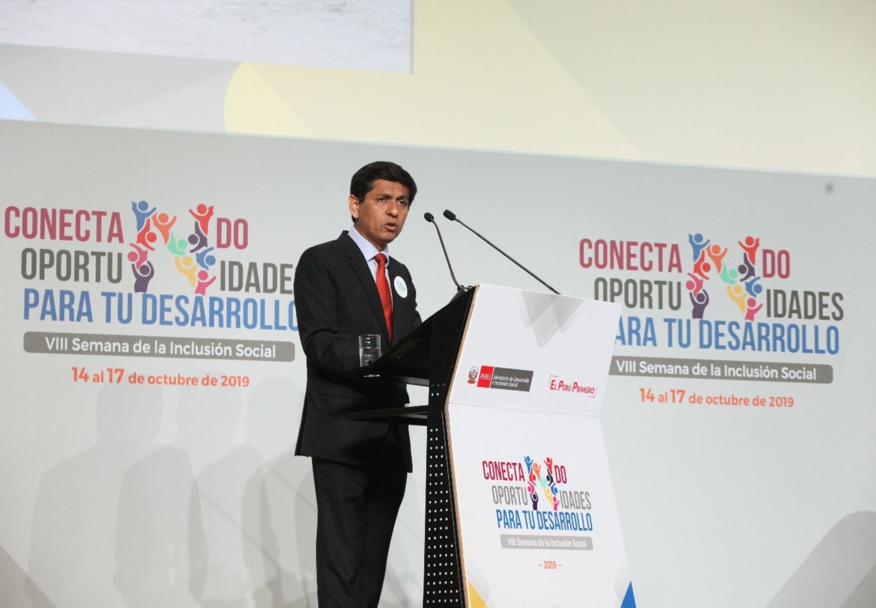 Ministro de Desarrollo e Inclusión Social, Jorge Meléndez.