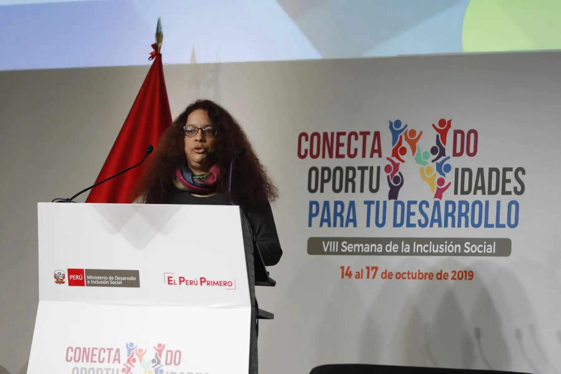 Silvana Vargas Winstanley, directora general de Políticas y Estratégicas del Midis. Foto: ANDINA/Renato Pajuelo