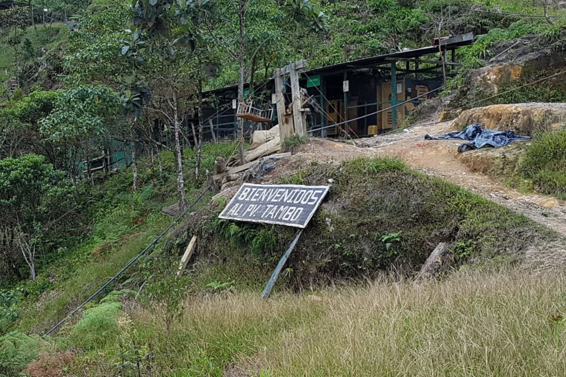La minería ilegal es un problema cada vez mayor en el distrito de El Cenepa, región Amazonas. ANDINA/Difusión