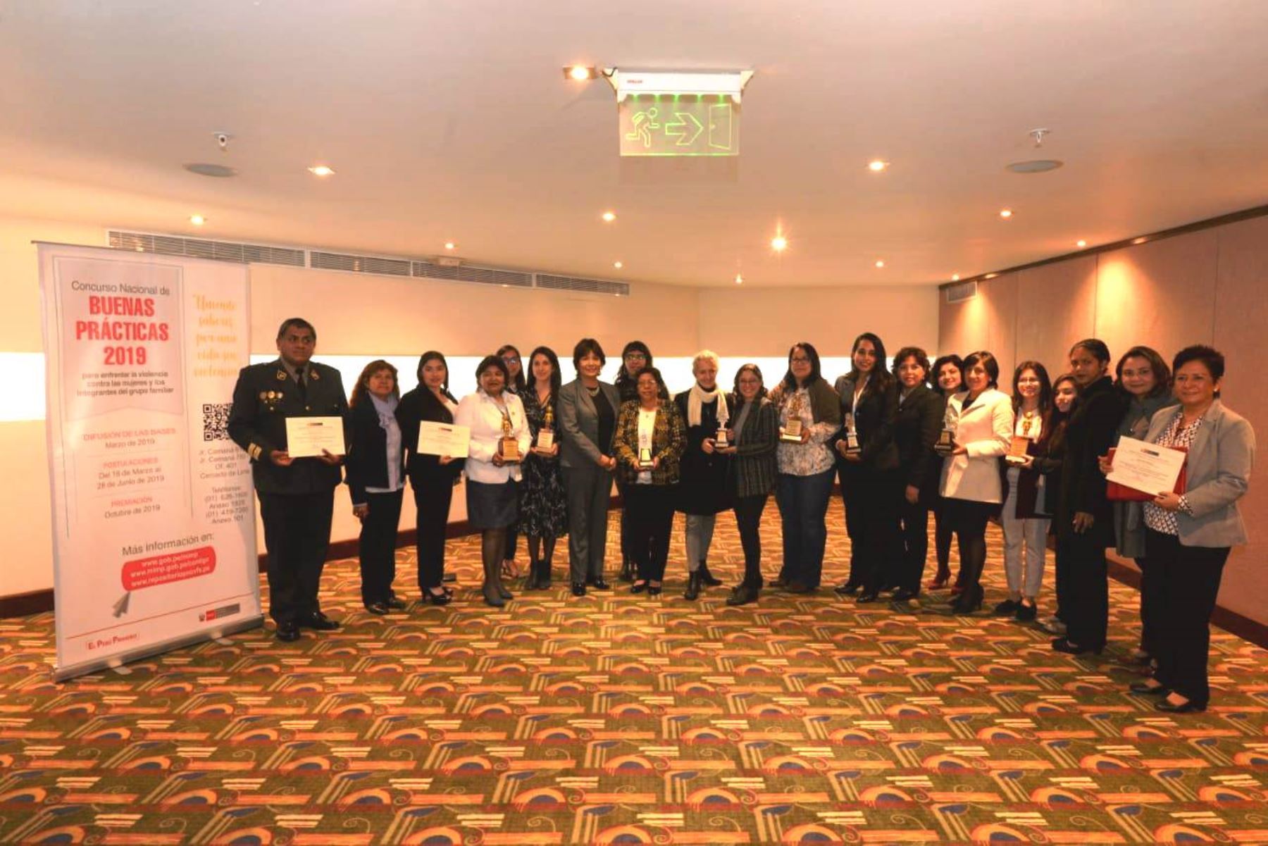 MIMP premió a entidades ganadoras de concurso contra la violencia de género. Foto: ANDINA/Difusión.