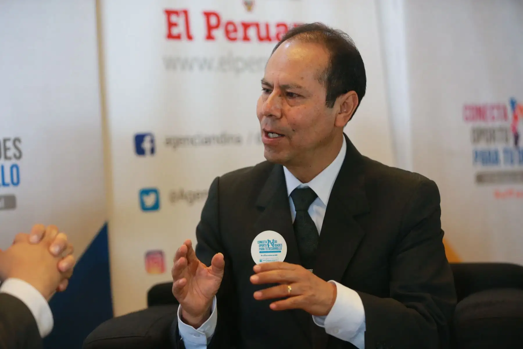 Director ejecutivo de Foncodes, Wilber Venegas. ANDINA/Jhony Laurente