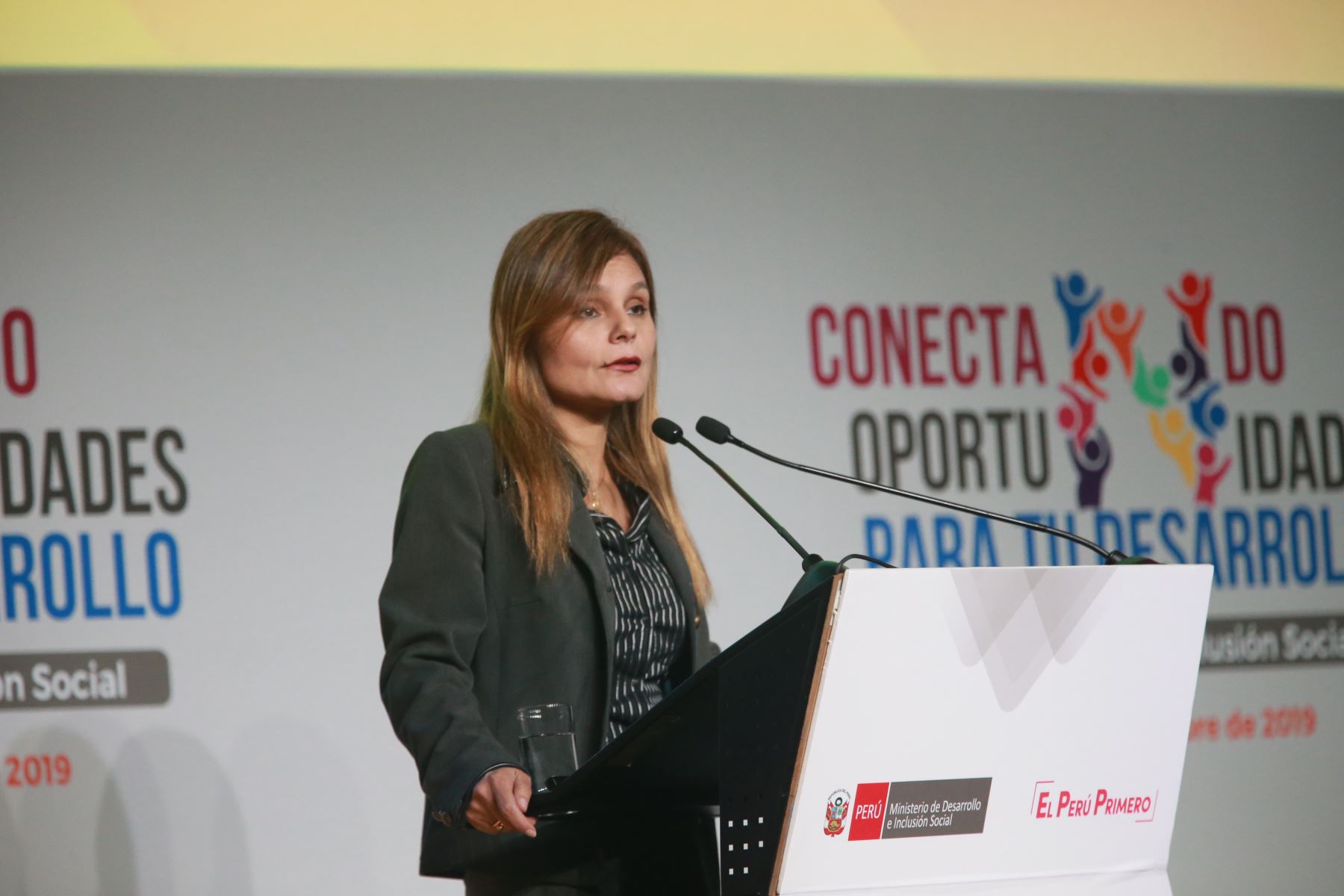 Directora general de Mercados Financiero y Previsional Privado del MEF, Liliana Casafranca.   ANDINA/Jhony Laurente