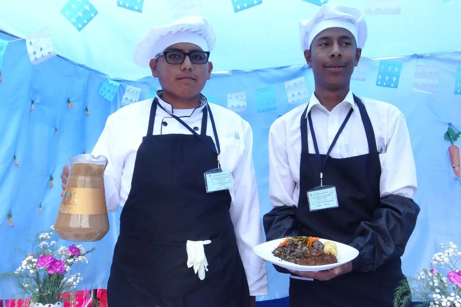 Escolares de Puno crean manjar de hígado de pollo para combatir la anemia infantil. ANDINA