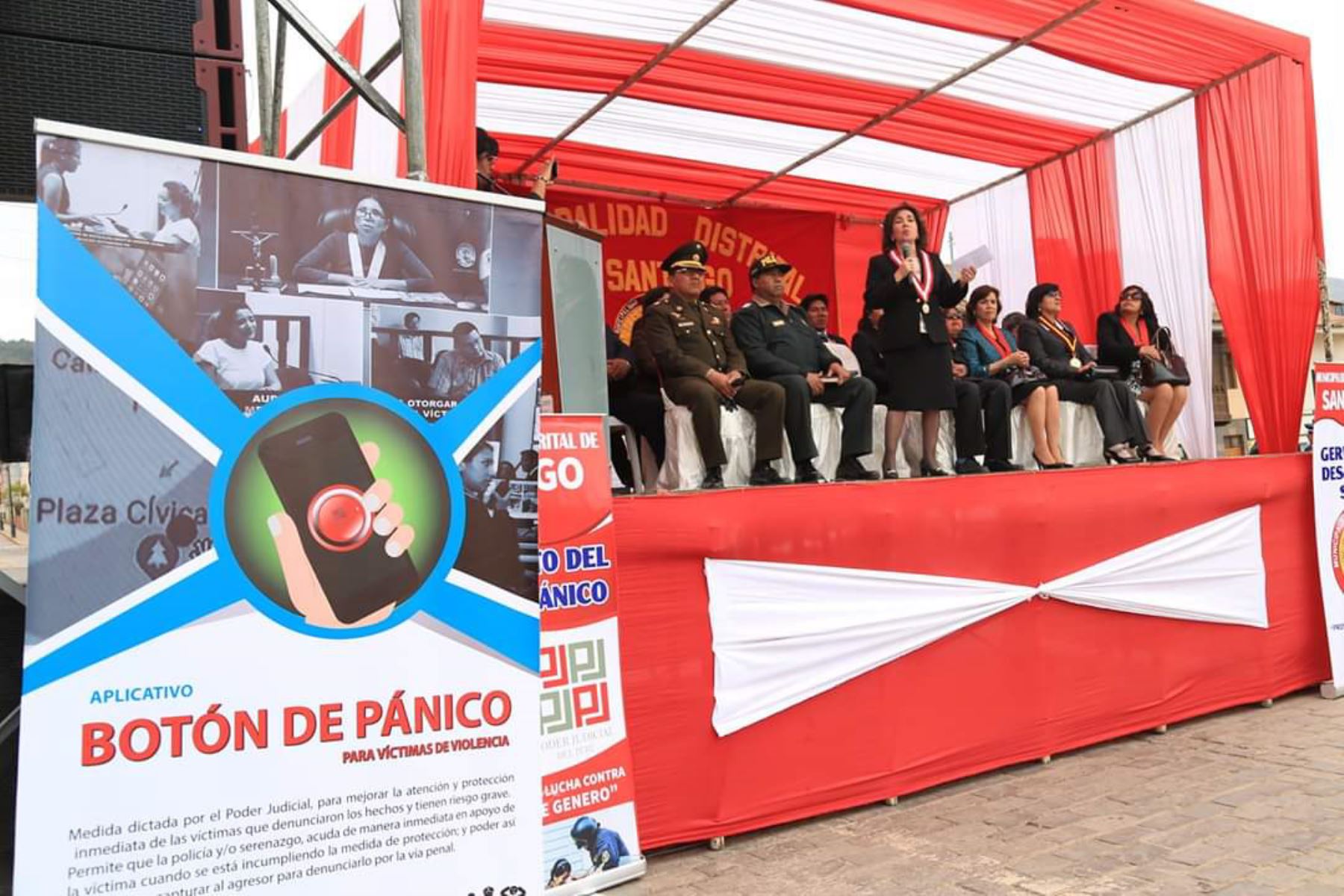 Poder Judicial implementa aplicativo botón de pánico en la Corte Superior de Cusco. Foto: ANDINA/Difusión