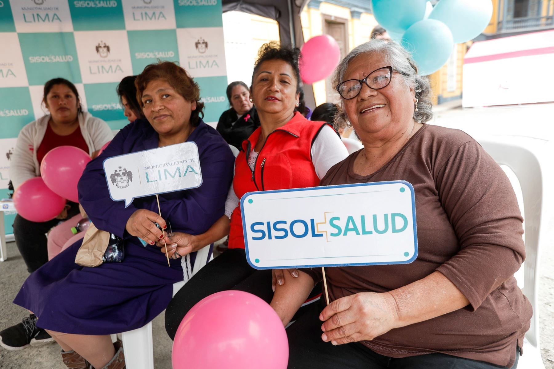 Municipalidad de Lima inició campaña gratuita contra el cáncer de mama. Foto: ANDINA/Difusión.