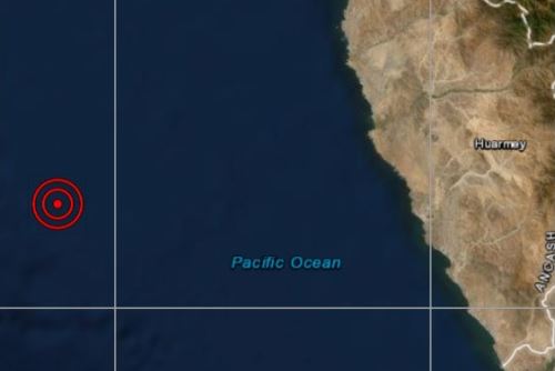 Sismo de magnitud 4.1 remeció Áncash esta madrugada.