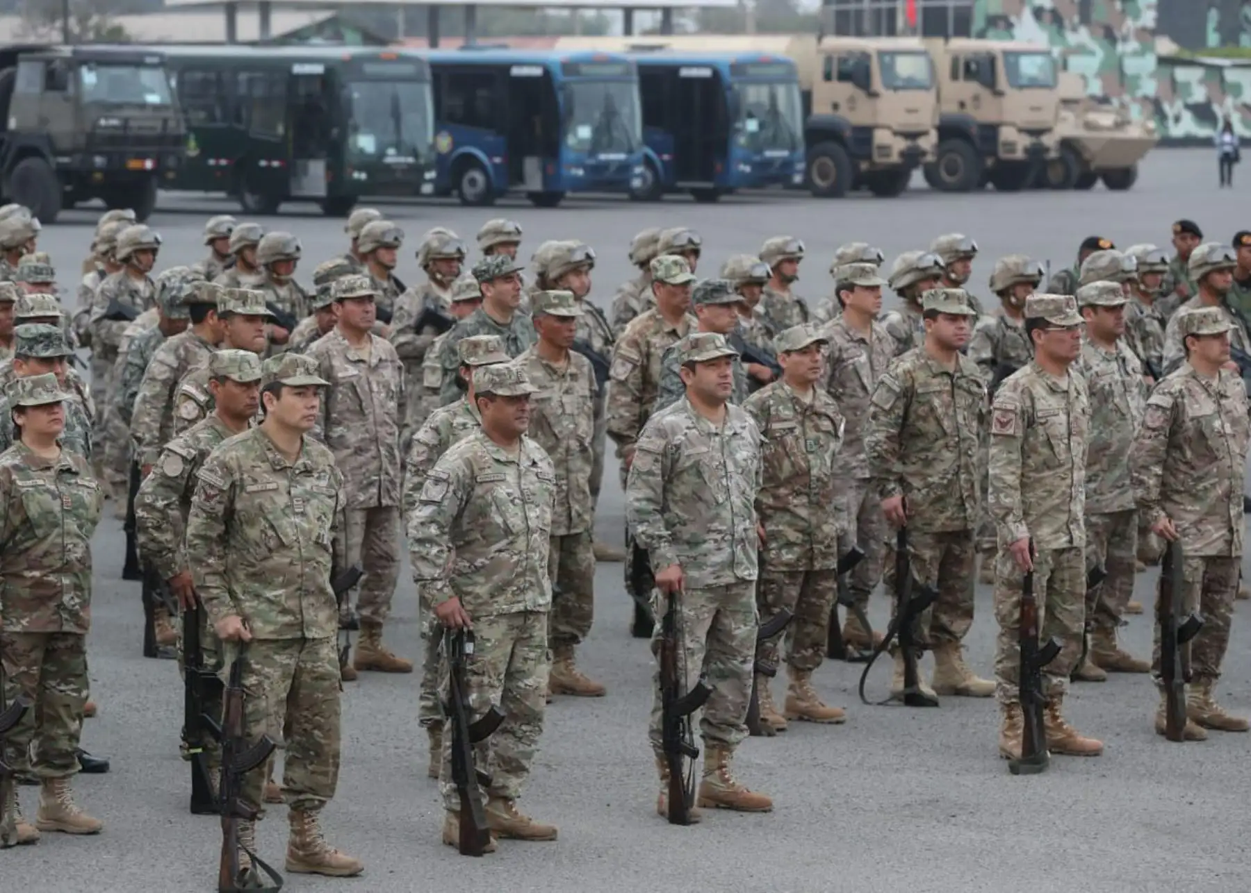 Militares velarán por la seguridad ciudadana durante las elecciones parlamentarias.